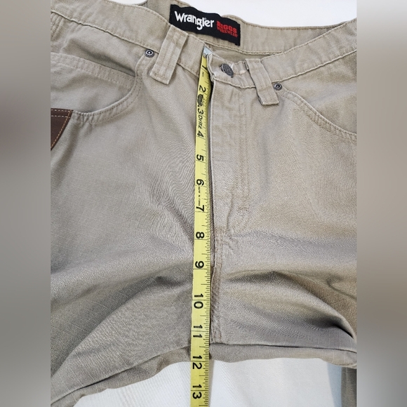 Wrangler Riggs Workwear Men's Khaki Carpenter Pants Straight Leg, sz 30x30 - Picture 6 of 16